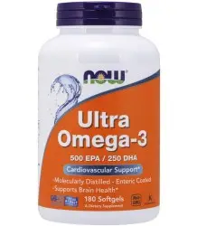 Now Foods Ultra Omega-3 - 180 Softgels
