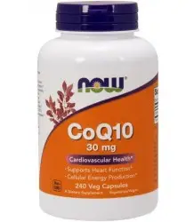 Now Foods - Coq10 30mg - 240 Vcaps