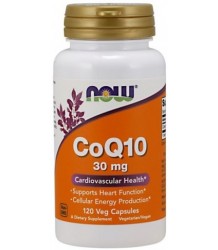 Now Foods - Coq10 30mg - 120 Vcaps