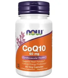 Now Foods Coq10 60mg - 60 Vcaps