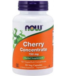 Now Foods Cherry Concentrate 750 Mg 90 Vcaps