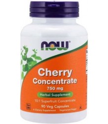 Now Foods Cherry Concentrate 750 Mg 90 Vcaps