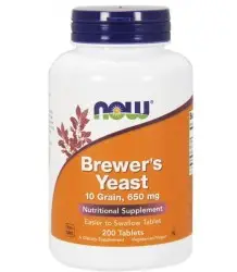 Now Foods - Brewer's Yeast 200 Tabletek