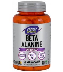 Now Foods Beta Alanine 750 Mg - 120 Vcaps