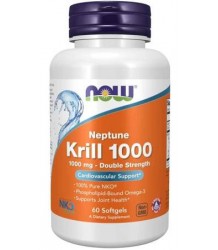 Now Foods Krill Oil Neptune Double Strength 1000 Mg 60 Kapsułek