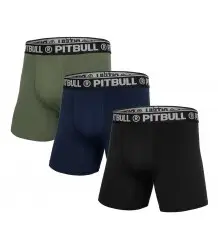 Pit Bull Bokserki 3pack Pb Olive/D.Navy/Black
