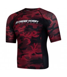 Extreme Hobby Rashguard Krótki Rękaw Havoc Red