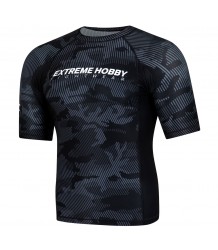 Extreme Hobby Rashguard Krótki Rękaw Havoc Black