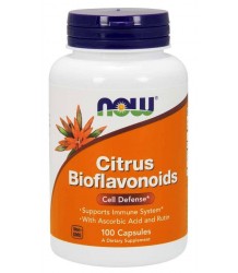 Now Foods Citrus Bioflavonoids- Bioflawonoidy Cytrusowe 700mg- 100 Kapsułek
