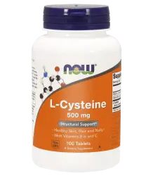 Now Foods L-Cysteine 500mg - 100 Tabletek