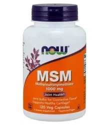 Now Foods Msm Metylosulfonylometan 1000 Mg 120 Kapsułek