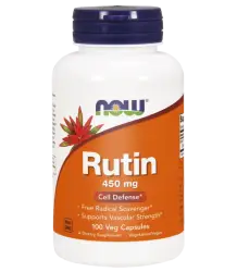Now Foods Rutin- Rutyna 450mg- 100 Kapsułek