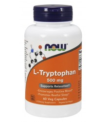 Now Foods  L-Tryptofan 500mg - 60 Kapsułek