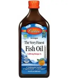 Carlson Labs The Very Finest Fish Oil- 500 Ml Orange