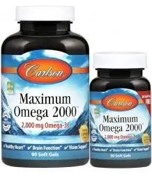 Carlson Labs Maximum Omega 2000 90+30 Vcaps