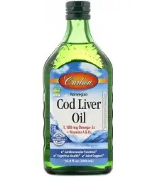 Carlson Labs Norwegian Cod Liver Oil 500 Ml.
