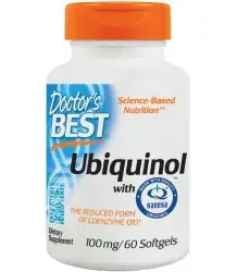 Doctor's Best Ubiquinol With Kaneka Qh 100mg - 60 Softgels