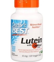 Doctor's Best Lutein With Optilut 120 Vcaps