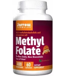 Jarrow Formulas Methyl Folate 400mcg - 60 Caps