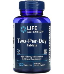 Life Extension Two-Per-Day Tablets - 120 Tablets