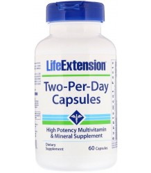 Life Extension Two-Per-Day Capsules - 60 Caps