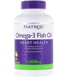 Natrol Omega-3 Fish Oil 1000mg - 150 Softgels
