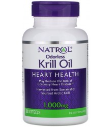 Natrol Odorless Krill Oil 30 softgels
