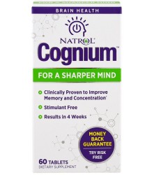 Natrol Cognium For Sharped Mind 100mg - 60 Tablets