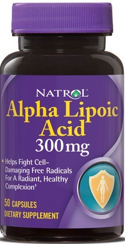 Zdjęcia - Witaminy i składniki mineralne Natrol Alpha Lipoic Acid 300mg - 50 Caps 