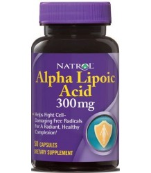 Natrol Alpha Lipoic Acid 300mg - 50 Caps