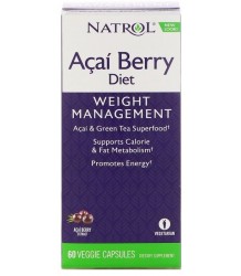 Data ważności 07.2024 Natrol Acaiberry Diet 60 Vcaps