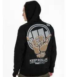 Pit Bull Bluza Z Kapturem Keep Rolling Czarna