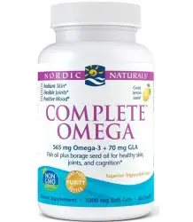 Nordic Naturals Complete Omega 565mg Lemon - 60 Softgels