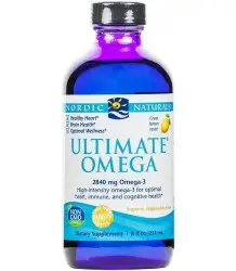 Nordic Naturals Ultimate Omega 2840mg Lemon Flavor - 237 Ml.