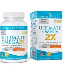 Nordic Naturals Ultimate Omega 2x With Vitamin D3 60 Softgels