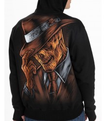 Pit Bull Bluza Z Kapturem Man In Hat Czarna