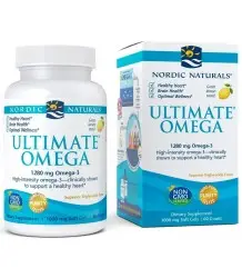 Nordic Naturals Ultimate Omega 1280mg Lemon 60softgels