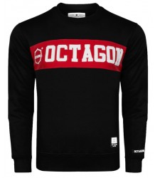 Octagon Bluza Middle Black Bez Kaptura