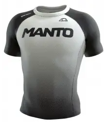 MANTO Rashguard Krótki Rękaw Rank Biały