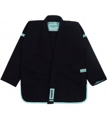 Kimono Manto Rise Bjj Gi Jiu Jitsu Czarne