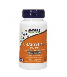 NOW FOODS L-Carnitine 500mg - 60 vcaps
