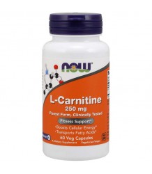 NOW FOODS L-Carnitine 250mg - 60 vcaps