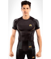 Venum Rashguard Athletics Shortsleeve Black/Gold