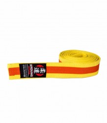 Ground Game Pas Judo Żółto-Pomarańczowy Dla Dzieci 220cm