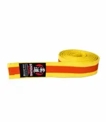 Ground Game Pas Judo Żółto-Pomarańczowy Dla Dzieci 220cm