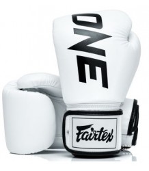 Fairtex Rękawice Bokserskie One X Białe