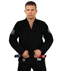 Ground Game Kimono Gi Do Bjj Jiu Jitsu Gamer Czarne