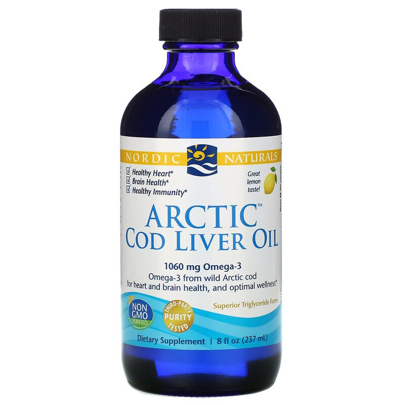 Nordic Naturals Arctic Cod Liver Oil 1060mg Lemon - 237 Ml. , Suplementy  Witaminy, Suplementy dla Sportowców, Kategoria główna - WarHouse.pl - Sklep  MMA Sprzęt Muay Thai Jiu Jitsu