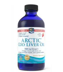 Nordic Naturals Arctic Cod Liver Oil 1060mg Strawberry - 237 Ml