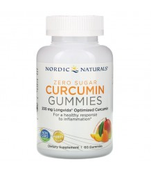 Nordic Naturals Curcumin Gummies 60 gummies